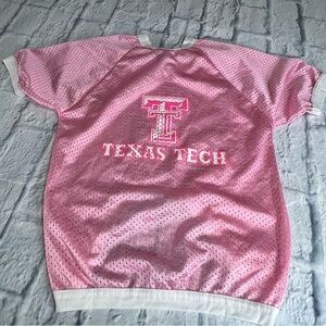 Texas tech dog shirt size XXLarge pink dog jersey